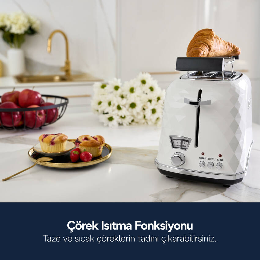 Brillante, CTJ2103.W Ekmek Kızartma Makinesi - 5