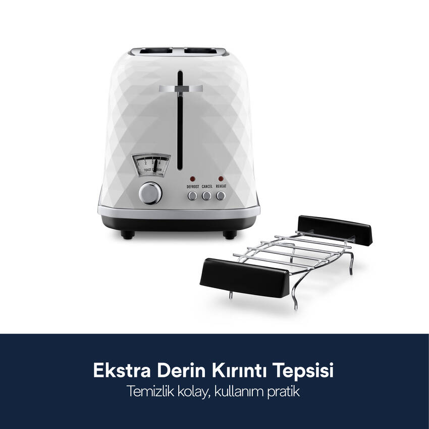 Brillante, CTJ2103.W Ekmek Kızartma Makinesi - 3