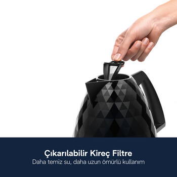 Brillante, KBJ2001.BK Su Isıtıcısı Kettle - 3