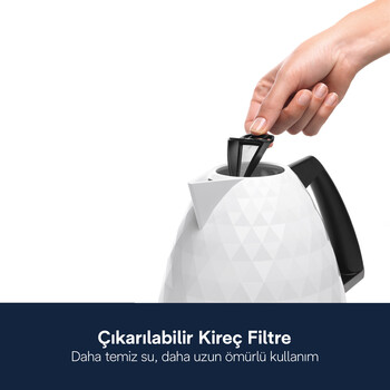 Brillante, KBJ2001.W Su Isıtıcısı Kettle - 3