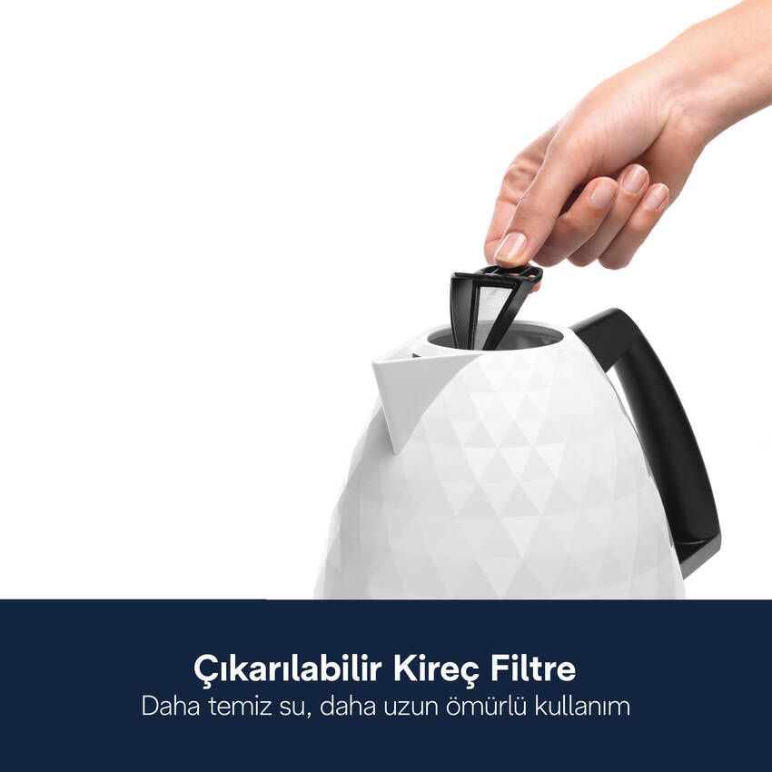 Brillante, KBJ2001.W Su Isıtıcısı Kettle - 3