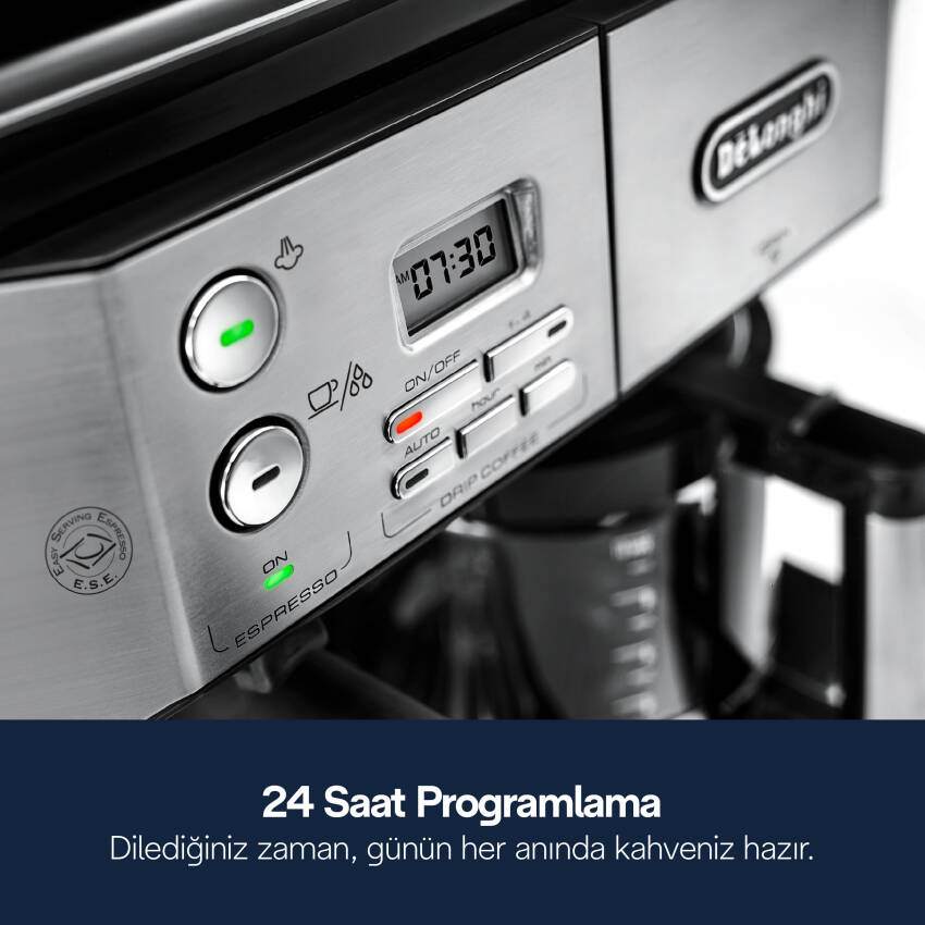 Combi, BCO431.S Filtre ve Espresso Kahve Makinesi - 4