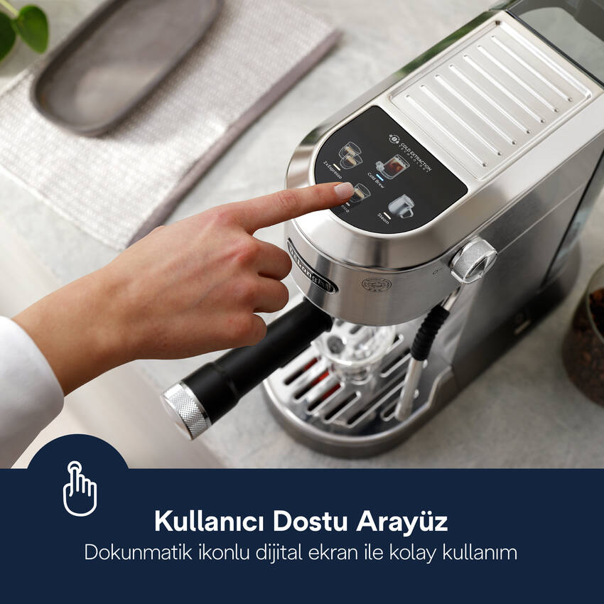 Dedica Duo Manuel Espresso Kahve Makinesi EC890.M - 4