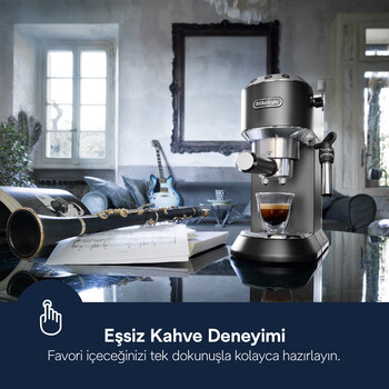 Dedica, EC685.BK Manuel Espresso Kahve Makinesi - 2