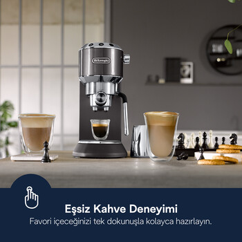 Dedica EC885.GY Manuel Espresso Kahve Makinesi - 2