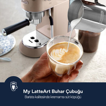 Dedica EC885.BG Manuel Espresso Kahve Makinesi - 5