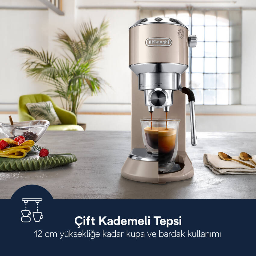 Dedica EC885.BG Manuel Espresso Kahve Makinesi - 6