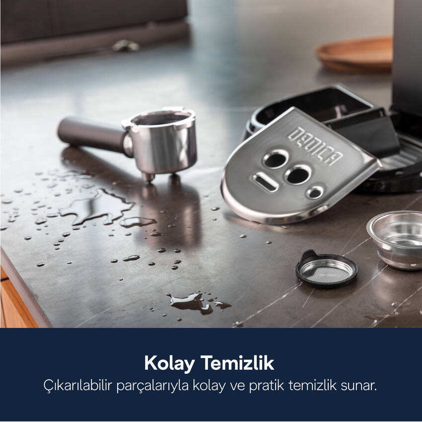 Dedica EC885.BG Manuel Espresso Kahve Makinesi - 8