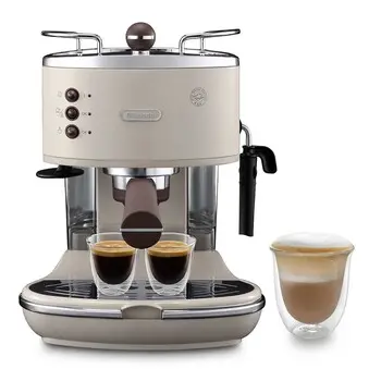 Icona Vintage, ECOV311.BG Manuel Espresso Kahve Makinesi - Thumbnail