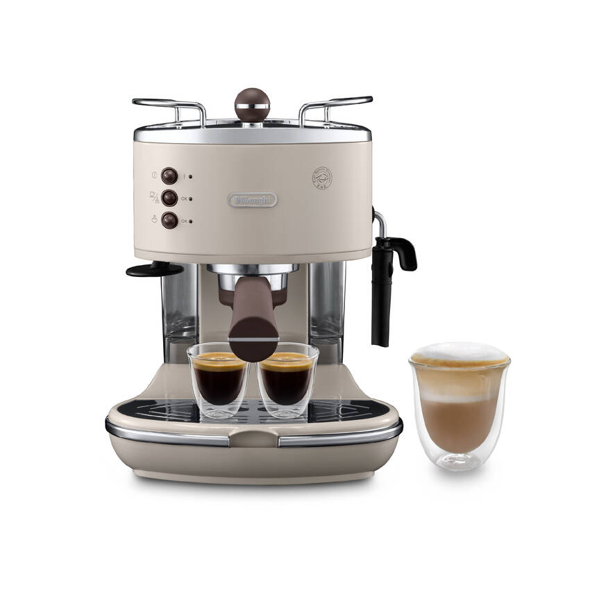 Icona Vintage, ECOV311.BG Manuel Espresso Kahve Makinesi - 1