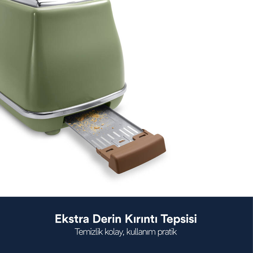 Icona Vintage, CTOV2103.GR Ekmek Kızartma Makinesi - 5