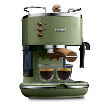 Icona Vintage, ECOV311GR Manuel Espresso Kahve Makinesi - Thumbnail
