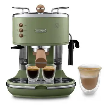 Icona Vintage, ECOV311GR Manuel Espresso Kahve Makinesi - Thumbnail