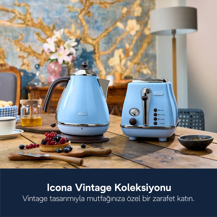 Icona Vintage, KBOV2001.AZ Vintage Su Isıtıcısı Kettle - 6