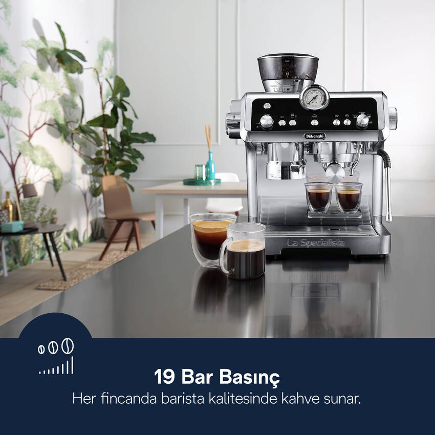 La Specialista Prestigio, EC9355.M Manuel Barista Tipi Espresso Kahve Makinesi - 2