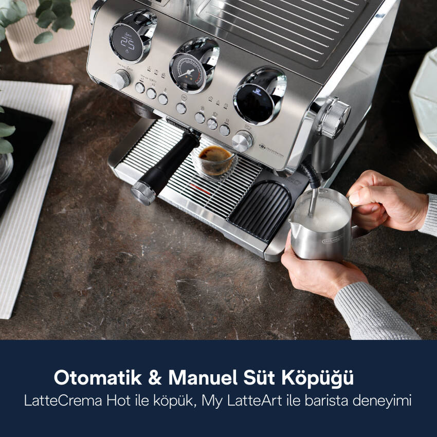 LA Specialista Maestro EC9885.M Manuel Barista Tipi Espresso Kahve Makinesi - 10
