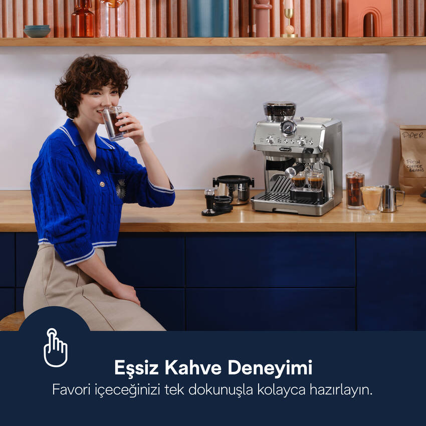 La Specialista Arte Evo, EC9255.M Manuel Barista Tipi Espresso Kahve Makinesi - 3
