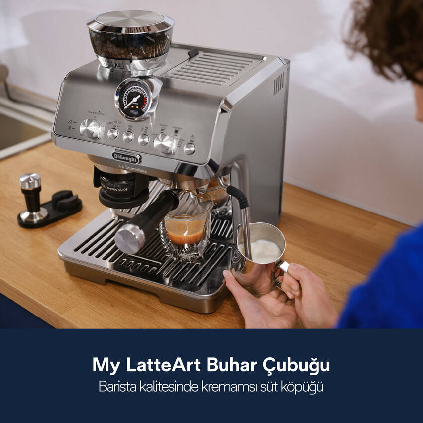 La Specialista Arte Evo, EC9255.M Manuel Barista Tipi Espresso Kahve Makinesi - 5