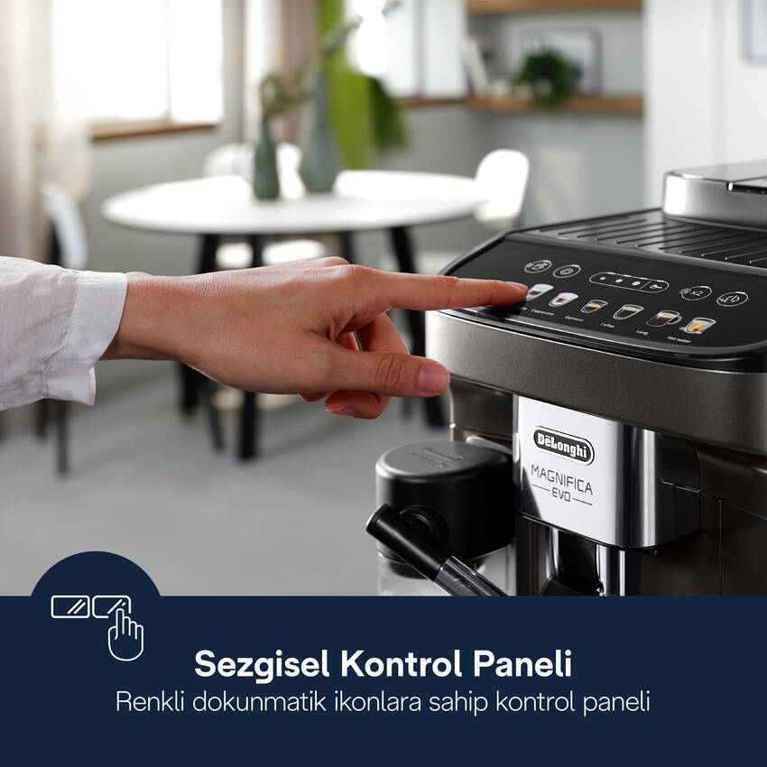 Magnifica Evo, ECAM290.81.TB Tam Otomatik Espresso Kahve Makinesi - 5