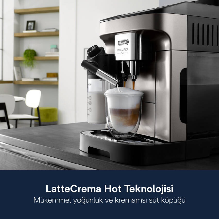 Magnifica Evo, ECAM290.81.TB Tam Otomatik Espresso Kahve Makinesi - 4