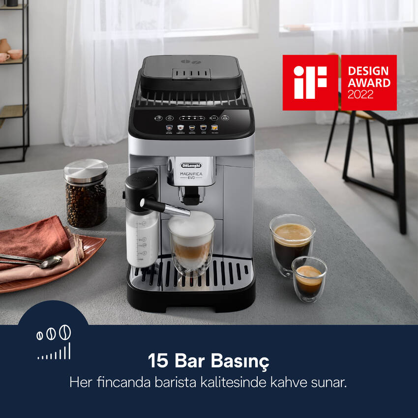 Magnifica Evo, ECAM290.61.SB Tam Otomatik Espresso Kahve Makinesi - 2