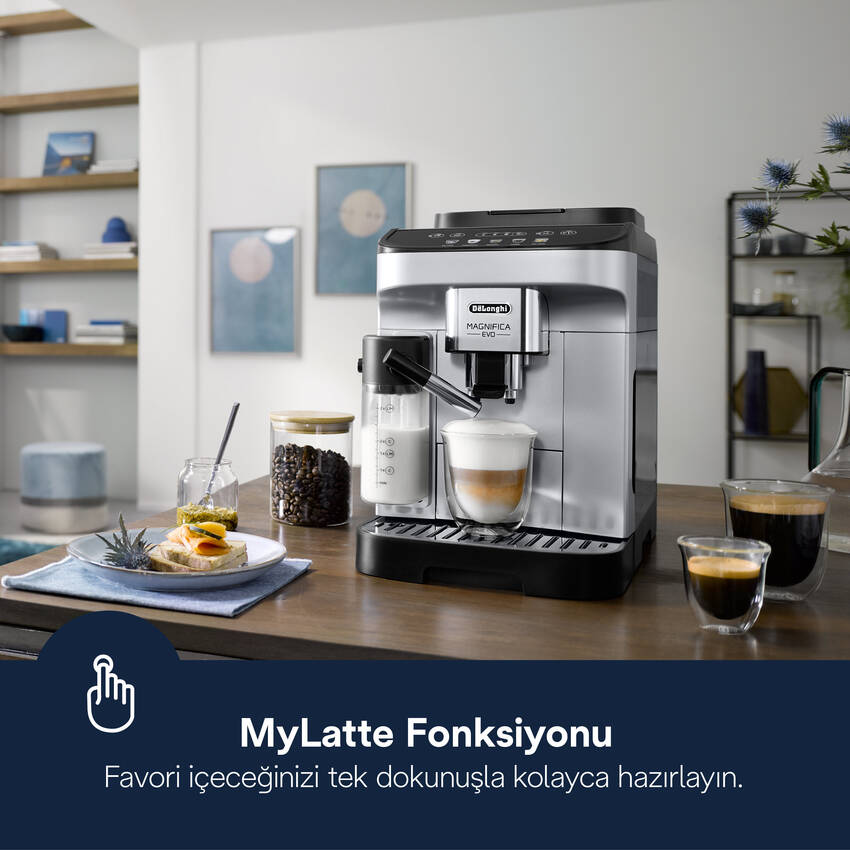 Magnifica Evo, ECAM290.61.SB Tam Otomatik Espresso Kahve Makinesi - 4