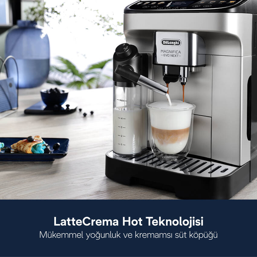 Magnifica Evo, ECAM310.80.SB Next Tam Otomatik Espresso Kahve Makinesi - 6