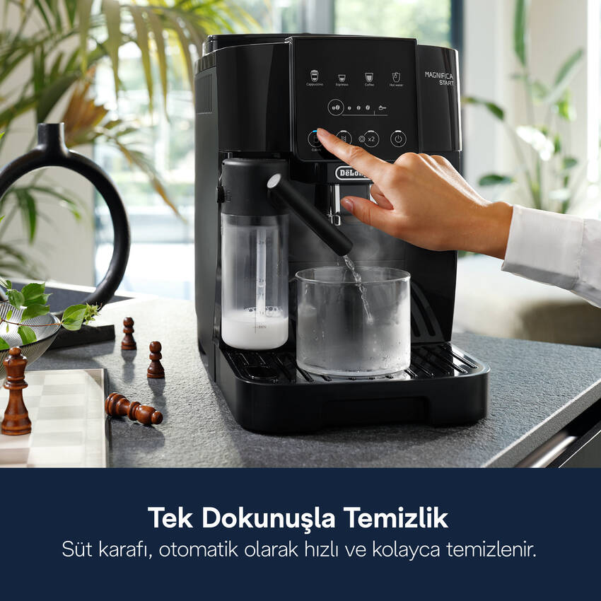 Magnifica Start, ECAM220.60.B Tam Otomatik Espresso Kahve Makinesi - 7