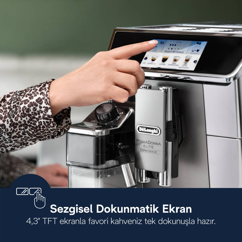 Primadonna Elite, 650.85.MS Tam Otomatik Espresso Kahve Makinesi - 5