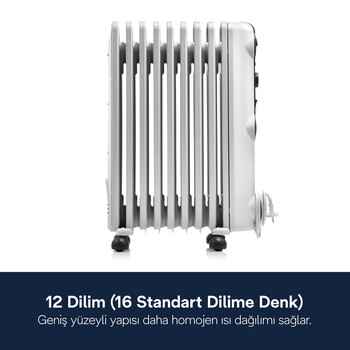 Radia S, TRRS1225C Comfort Yağlı Radyatör - 3