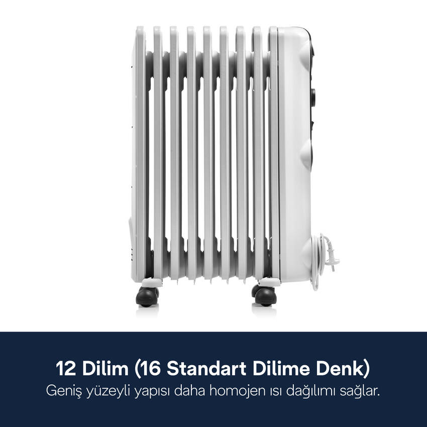 Radia S, TRRS1225C Comfort Yağlı Radyatör - 3