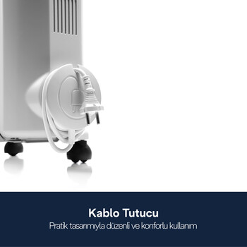 Radia S, TRRS1225C Comfort Yağlı Radyatör - 8