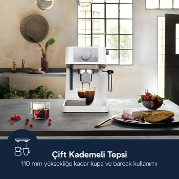 Stilosa, EC260.W Manuel Espresso Kahve Makinesi - 5