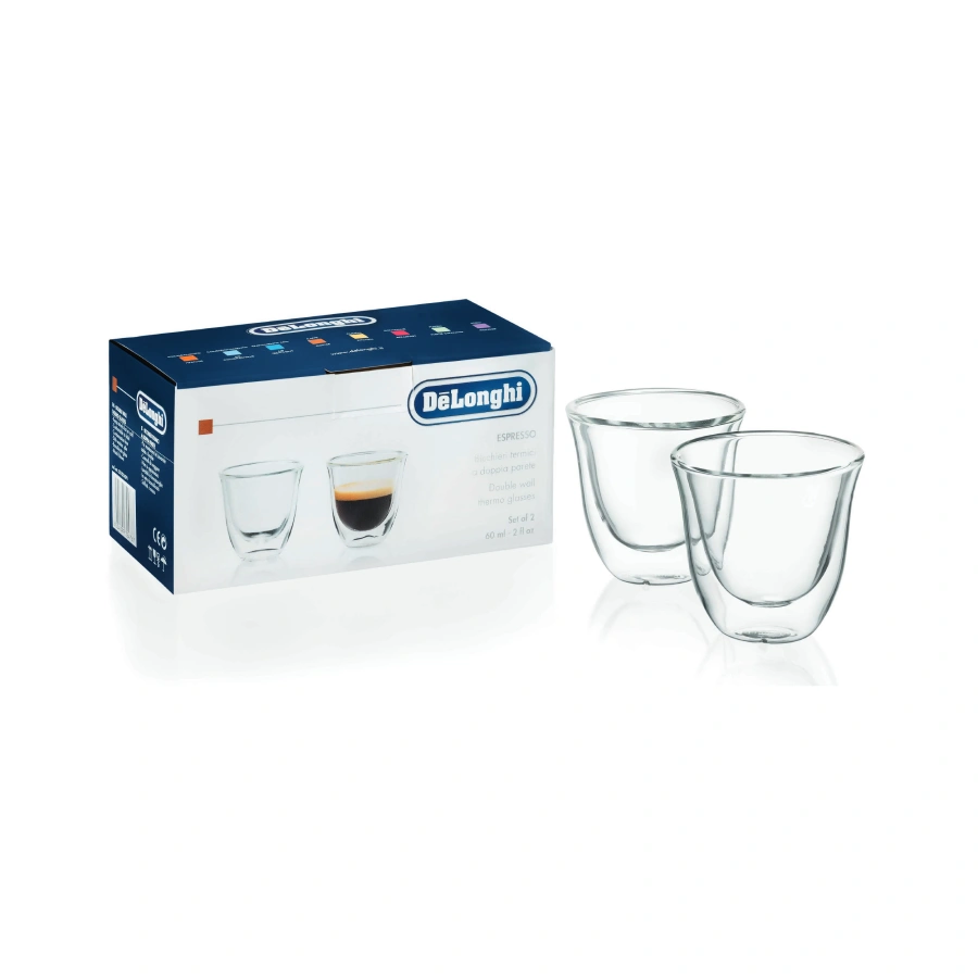 Delonghi - DLSC310 - 2'Li Çift Cidarlı Espresso Bardağı