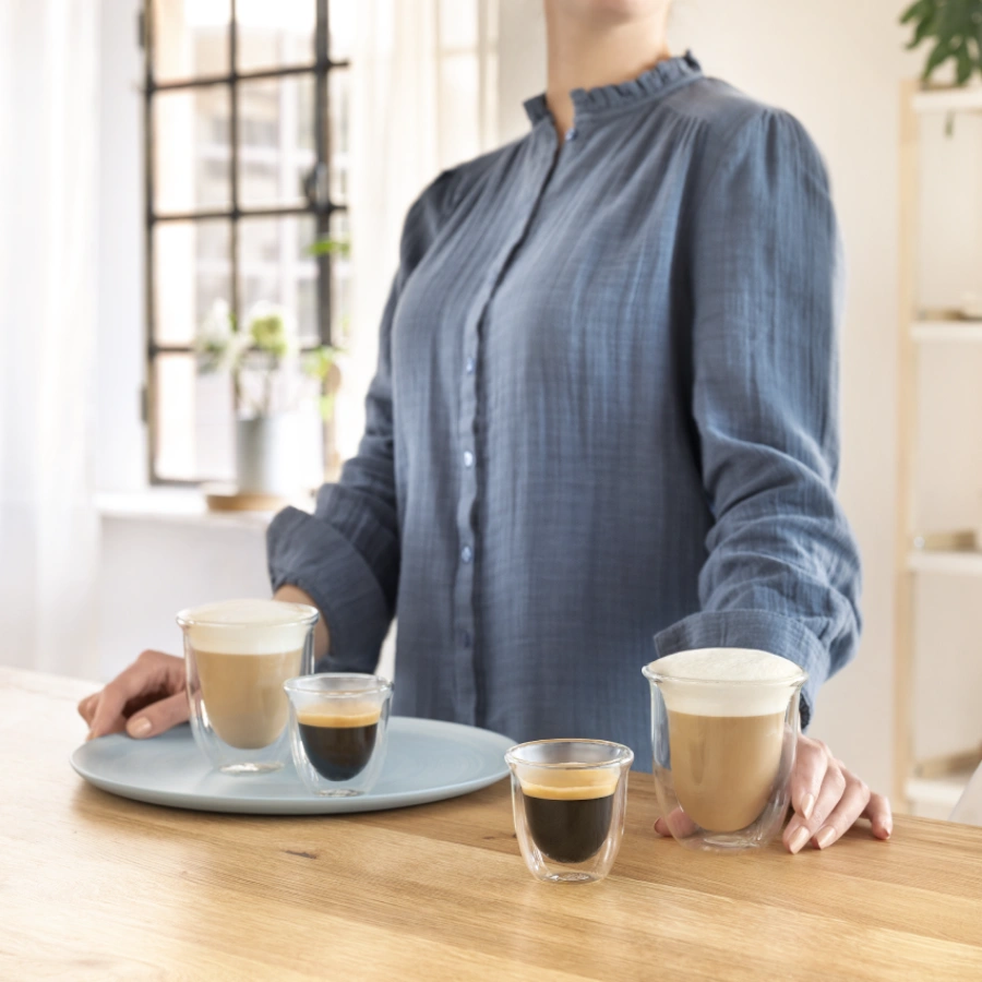 DLSC310 2'Li Çift Cidarlı Espresso Bardak - 4