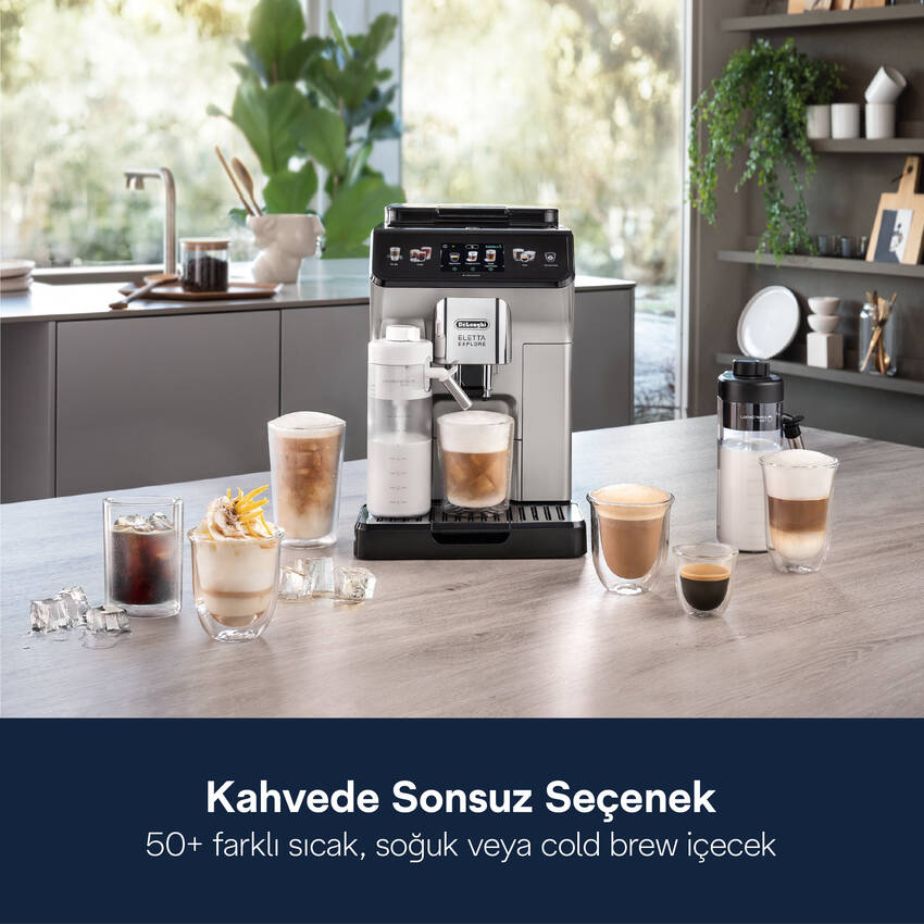 Eletta Explore, ECAM450.65.S Tam Otomatik Espresso Kahve Makinesi - 3