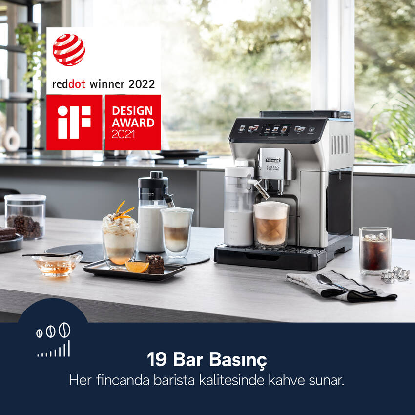 Eletta Explore, ECAM450.65.S Tam Otomatik Espresso Kahve Makinesi - 2