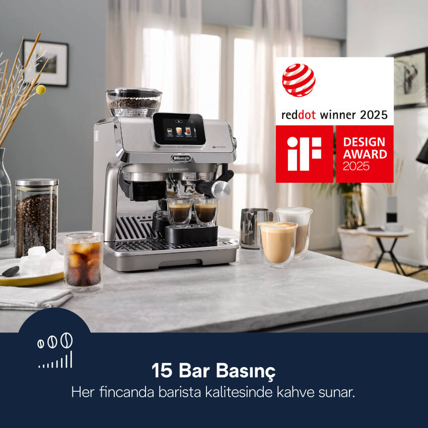 LA Specialista Touch, EC9455.M Manuel Barista Tipi Espresso Kahve Makinesi - 2