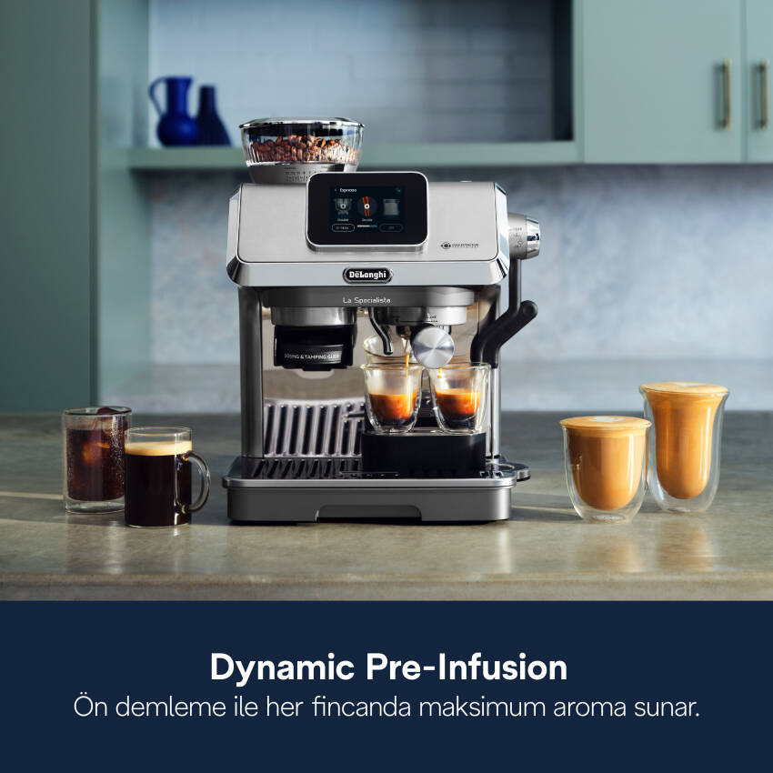 LA Specialista Touch, EC9455.M Manuel Barista Tipi Espresso Kahve Makinesi - 6
