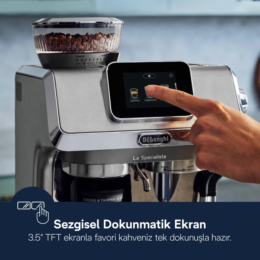 LA Specialista Touch, EC9455.M Manuel Barista Tipi Espresso Kahve Makinesi - 12