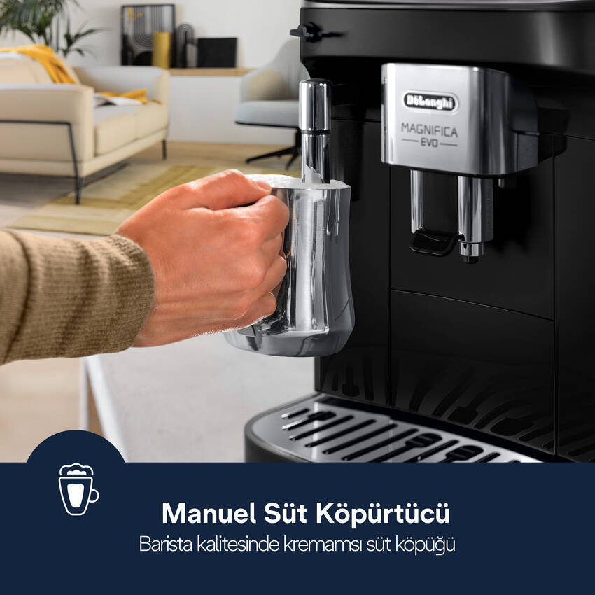 Magnifica Evo, ECAM290.21.B Tam Otomatik Espresso Kahve Makinesi - 5