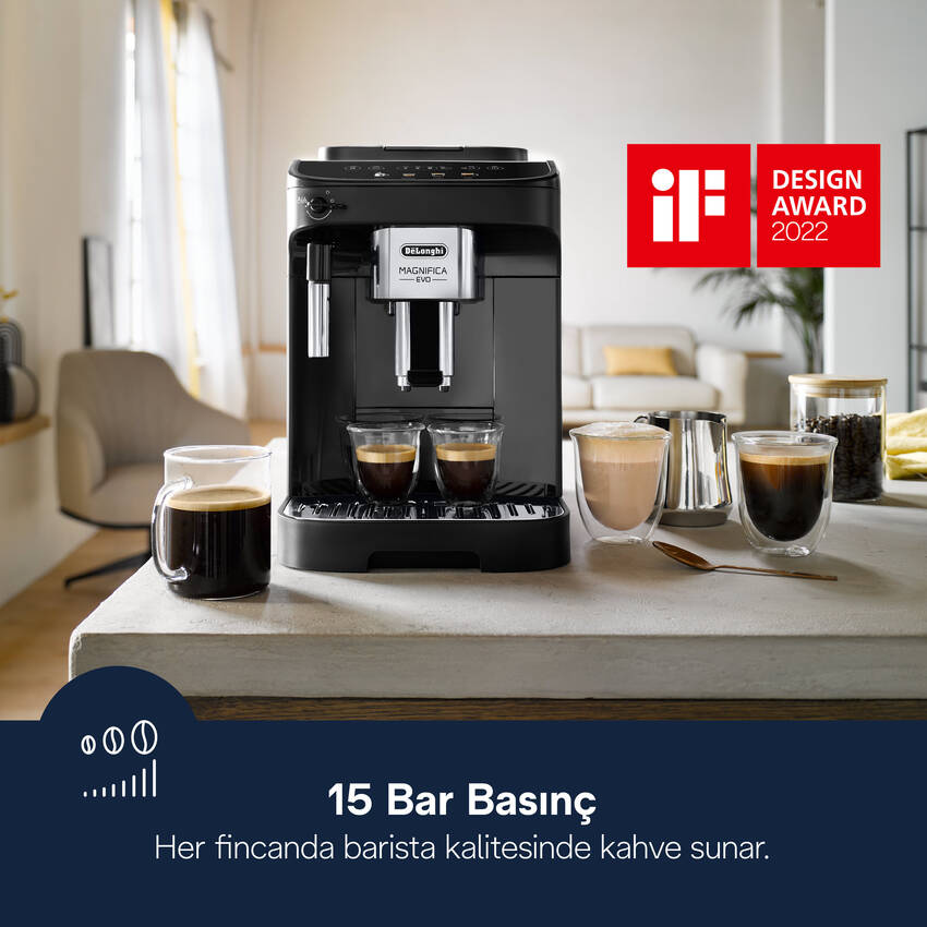 Magnifica Evo, ECAM290.21.B Tam Otomatik Espresso Kahve Makinesi - 2