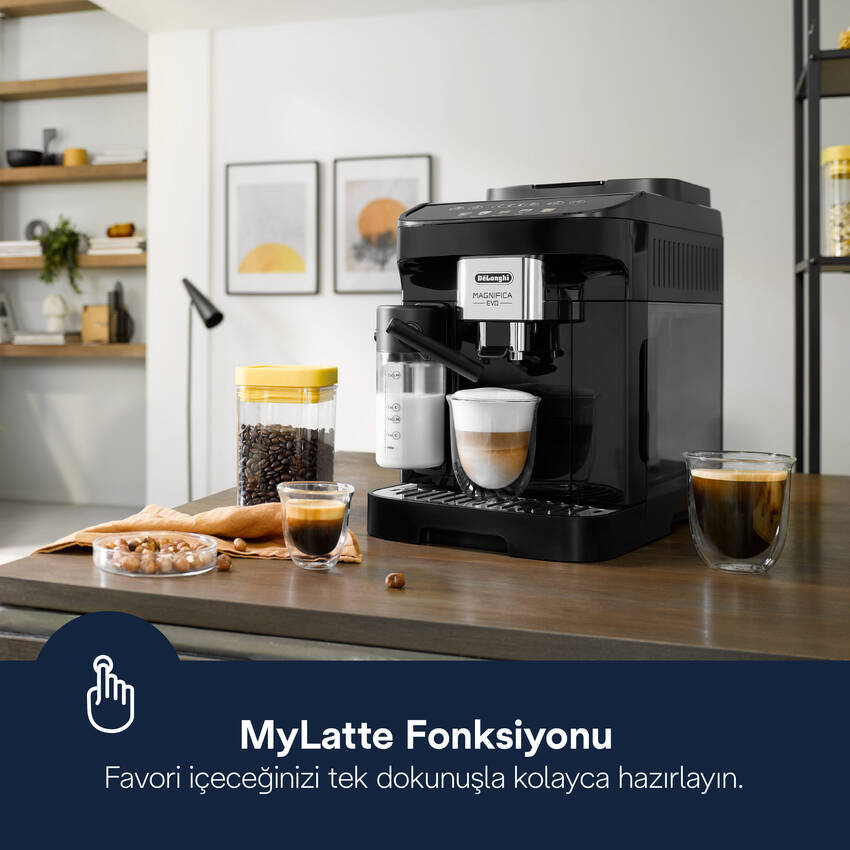 Magnifica Evo, ECAM290.61.B Tam Otomatik Espresso Kahve Makinesi - 4