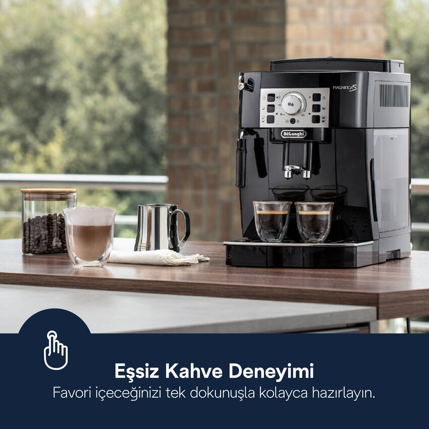 Magnifica S, ECAM22.110.B Tam Otomatik Espresso Kahve Makinesi - 3