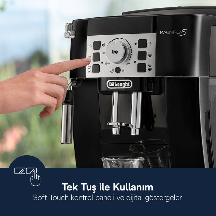 Magnifica S, ECAM22.110.B Tam Otomatik Espresso Kahve Makinesi - 4