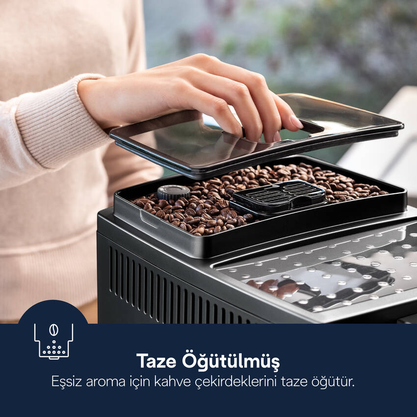 Magnifica S, ECAM22.110.B Tam Otomatik Espresso Kahve Makinesi - 5