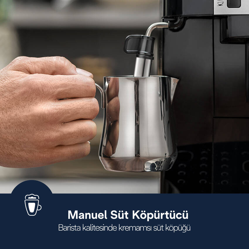 Magnifica S, ECAM22.110.B Tam Otomatik Espresso Kahve Makinesi - 6