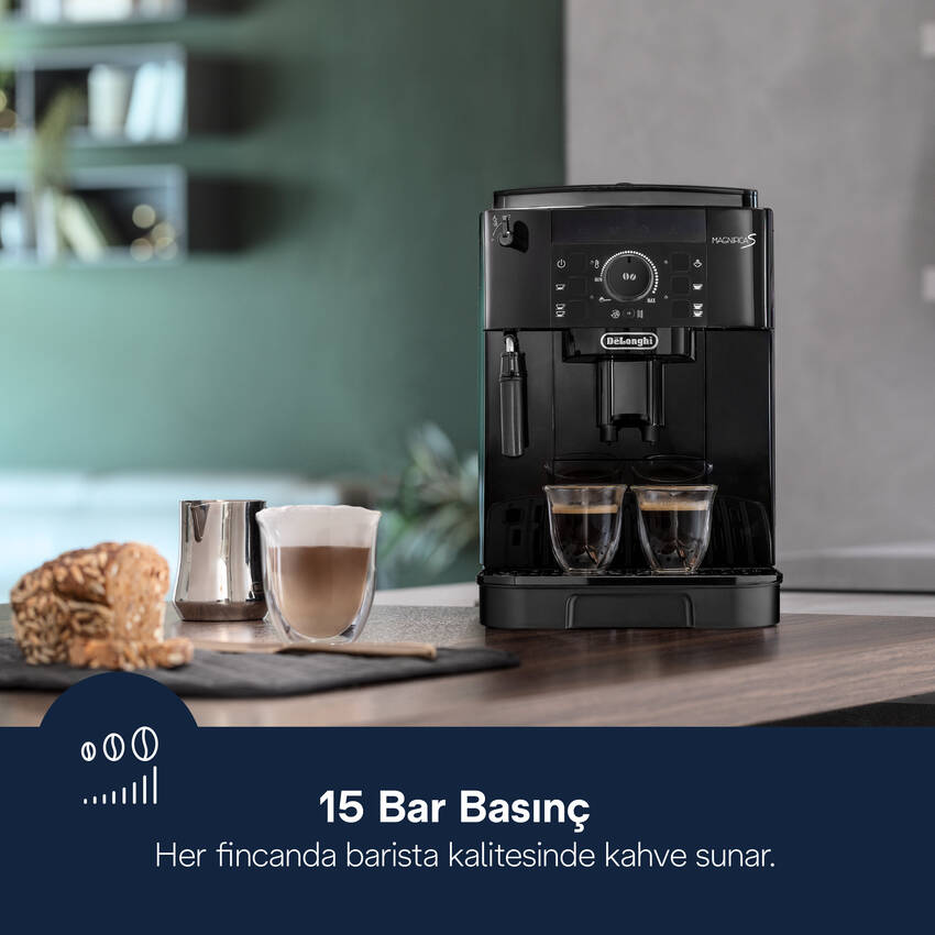 Magnifica Start, ECAM12.121.B Tam Otomatik Espresso Kahve Makinesi - 2