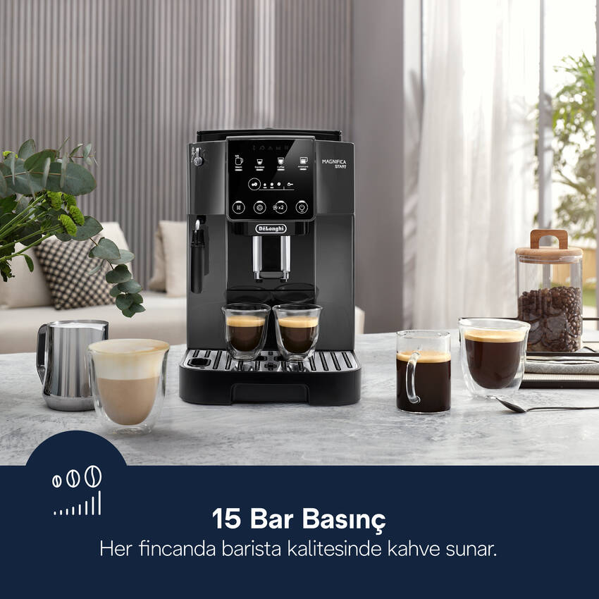 Magnifica Start, ECAM220.22.GB Tam Otomatik Espresso Kahve Makinesi - 2