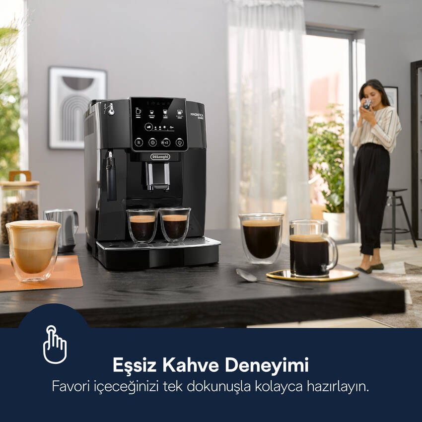 Magnifica Start, ECAM220.22.GB Tam Otomatik Espresso Kahve Makinesi - 3